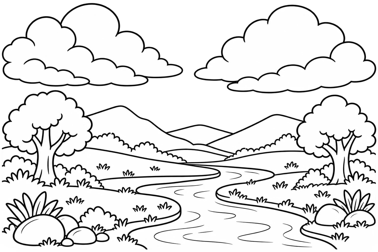 Colouring picture for Surah Al-Inshiqaq