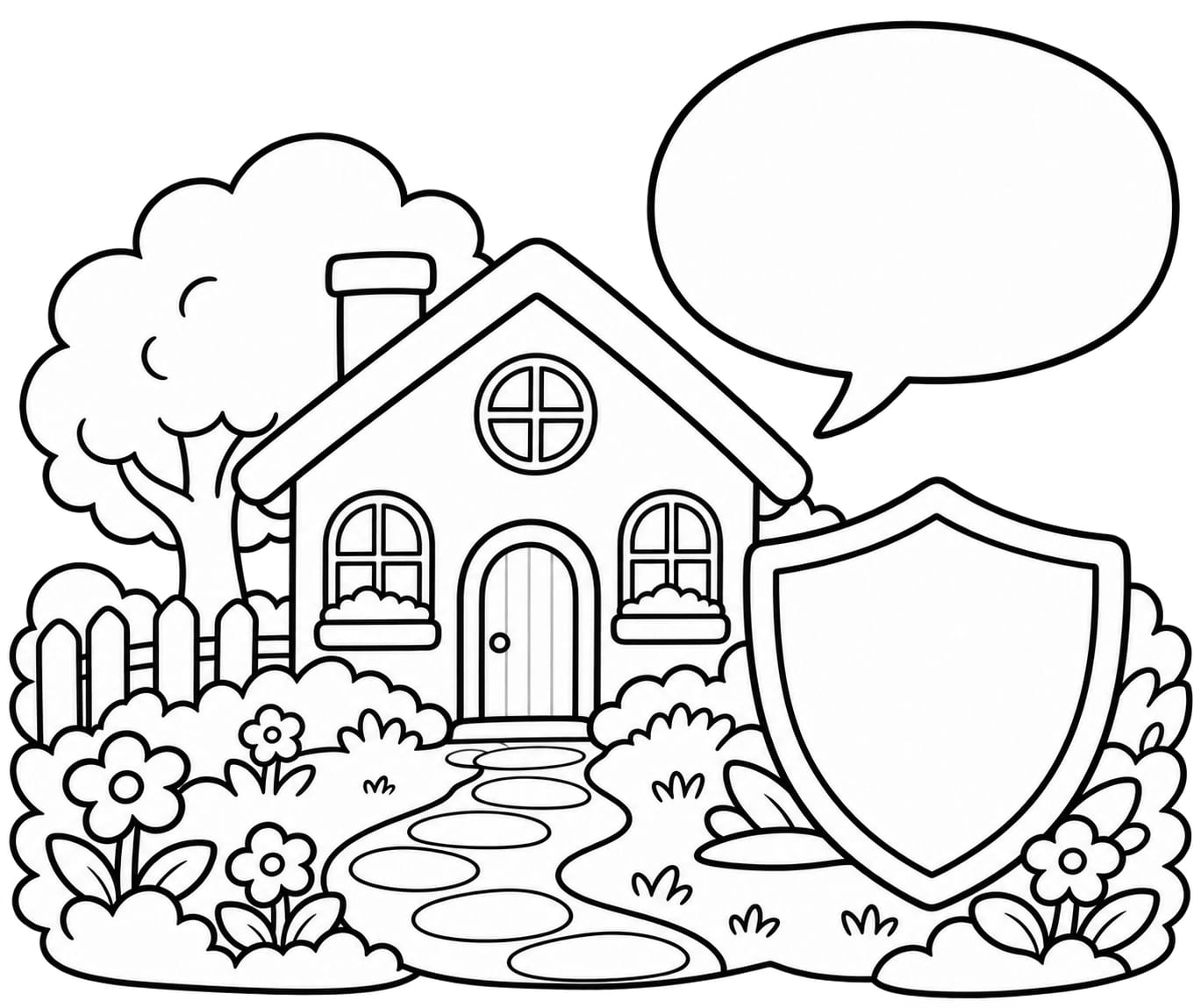 Colouring picture for Surah Al-Nas
